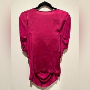 NWOT Nicole by Nicole Miller Pink Blouse Top